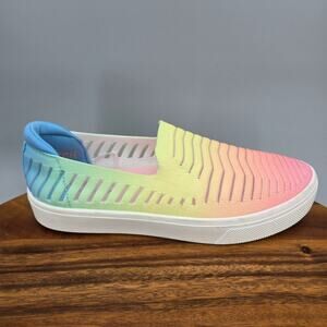 Skechers Shoes Women's 6.5 Multicolor Breathe In Slip On Comfort Casual Sneakers